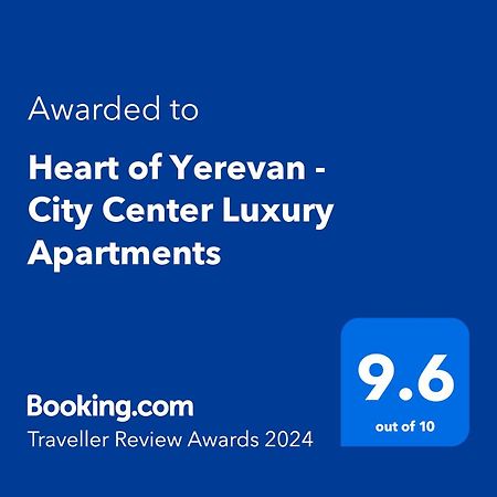 Heart Of Yerevan - City Center Luxury Apartments Dış mekan fotoğraf